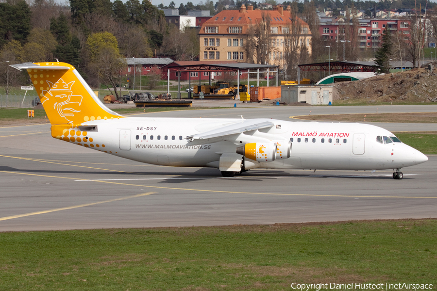 Malmo Aviation BAe Systems BAe-146-RJ100 (SE-DSY) | Photo 529299