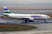 Nordic East Airways Boeing 737-4Y0 (SE-DTB) at  Dusseldorf - International, Germany