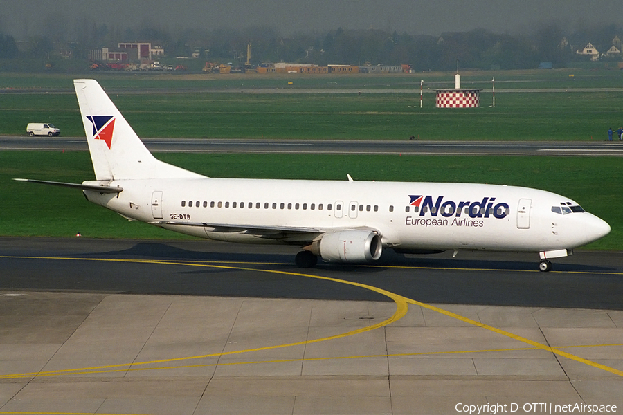 Nordic East Airways Boeing 737-4Y0 (SE-DTB) | Photo 182045