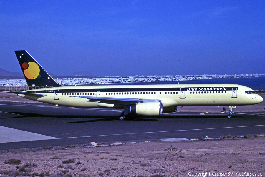 Blue Scandinavia Boeing 757-225 (SE-DUN) | Photo 541663