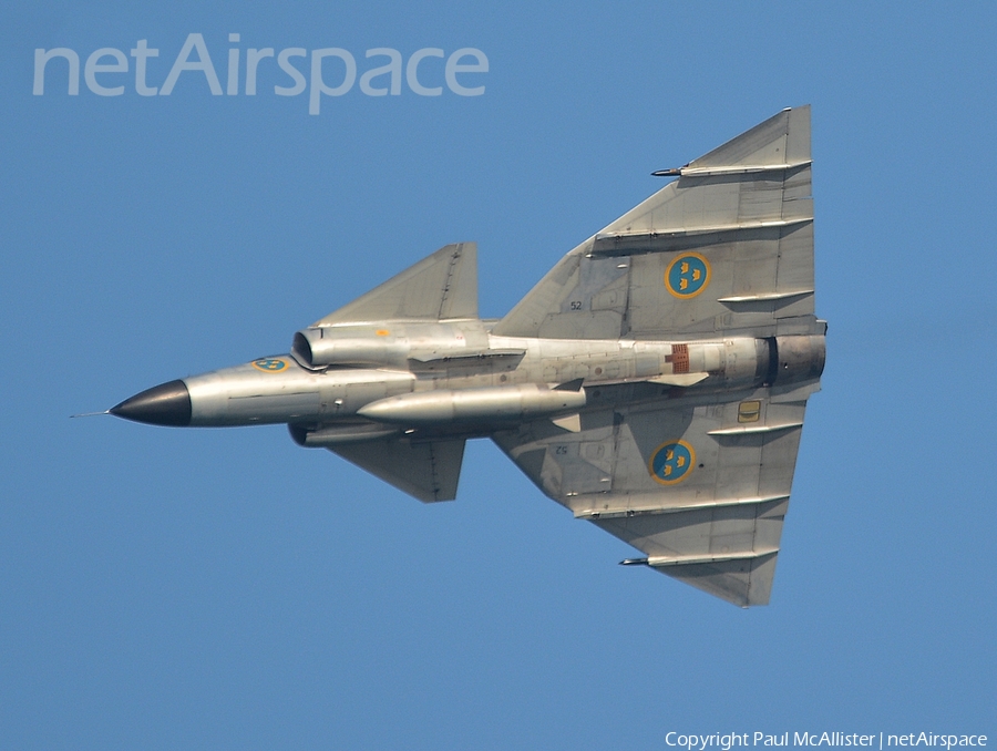 Swedish Air Force Historic Flight SAAB AJS 37 Viggen (SE-DXN) | Photo 88669