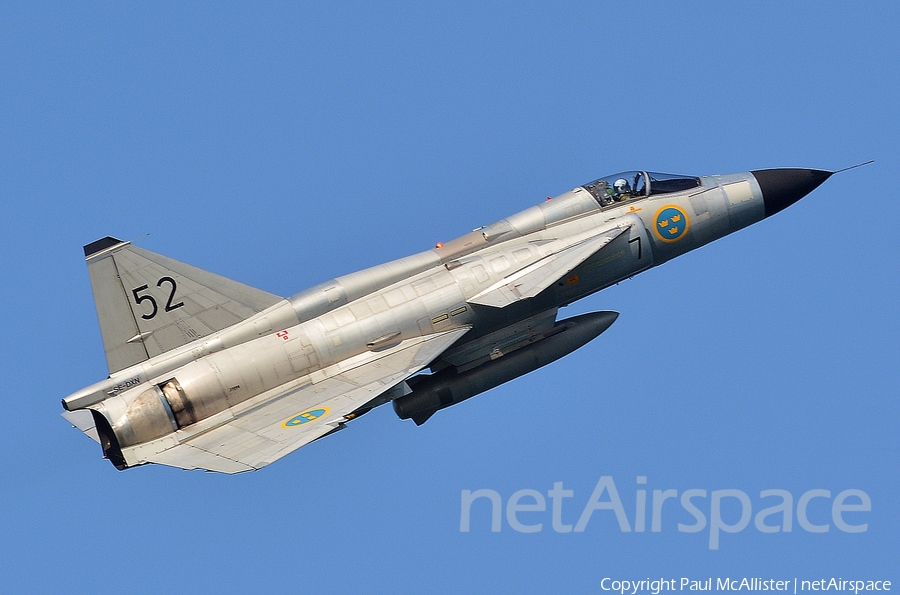 Swedish Air Force Historic Flight SAAB AJS 37 Viggen (SE-DXN) | Photo 389371