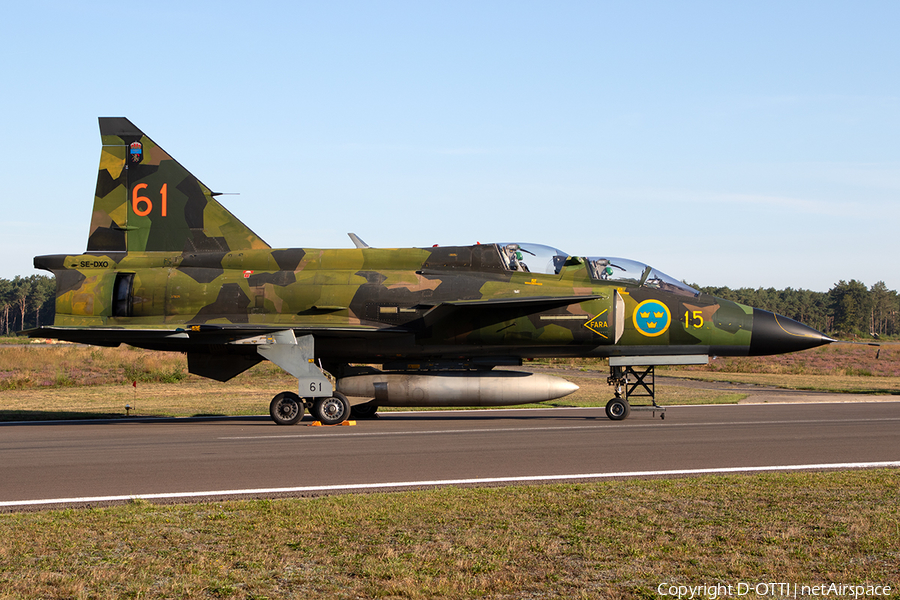 Swedish Air Force Historic Flight SAAB Sk 37E Viggen (SE-DXO) | Photo 348031