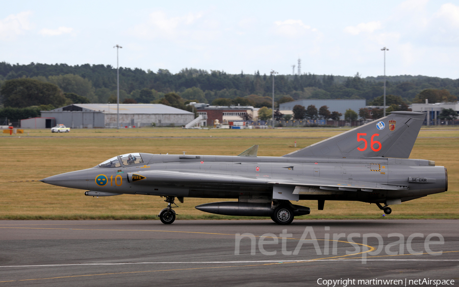 Swedish Air Force Historic Flight SAAB J 35J Draken (SE-DXR) | Photo 346477