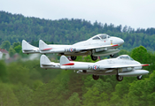 (Private) De Havilland DH.100 Vampire FB6 (SE-DXS) at  Kjeller, Norway
