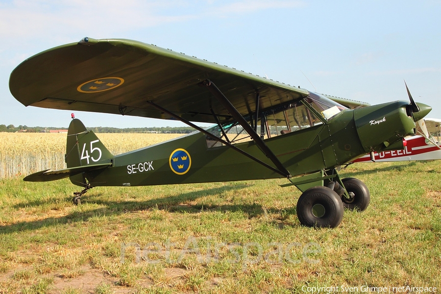 (Private) Piper PA-18-150 Super Cub (SE-GCK) | Photo 335479