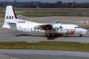 SAS - Scandinavian Airlines Fokker F27-600 Friendship (SE-IRG) at  Hamburg - Fuhlsbuettel (Helmut Schmidt), Germany