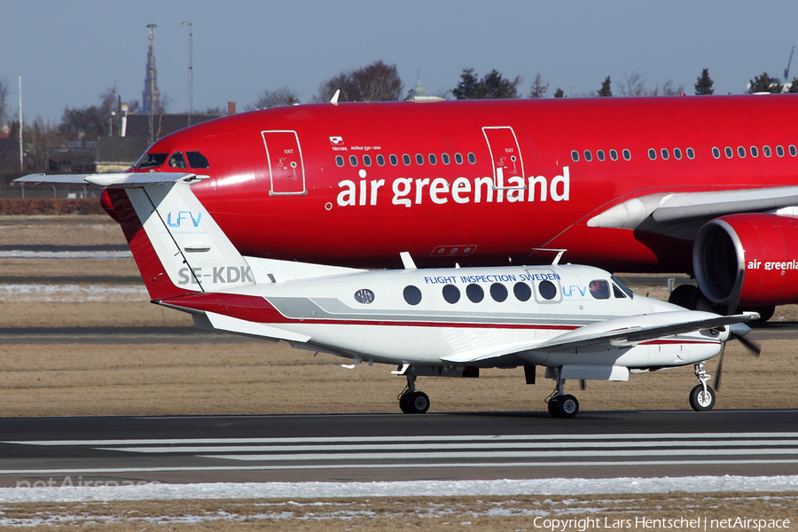 LFV - Air Navigation Services of Sweden Beech King Air B200 (SE-KDK) | Photo 386833