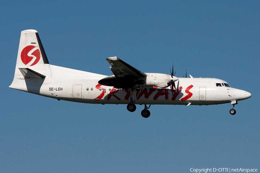 Skyways Express Fokker 50 (SE-LEH) | Photo 267079