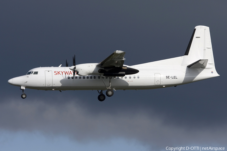 Skyways Express Fokker 50 (SE-LEL) | Photo 276111