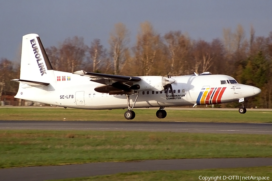 SAS - Scandinavian Commuter Fokker 50 (SE-LFB) | Photo 141655