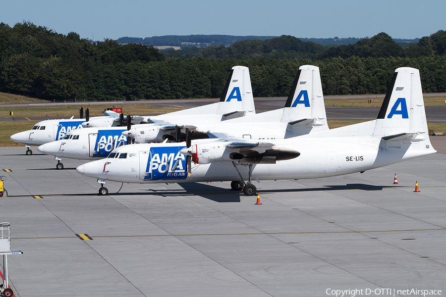 Amapola Flyg Fokker 50F (SE-LIS) | Photo 412936