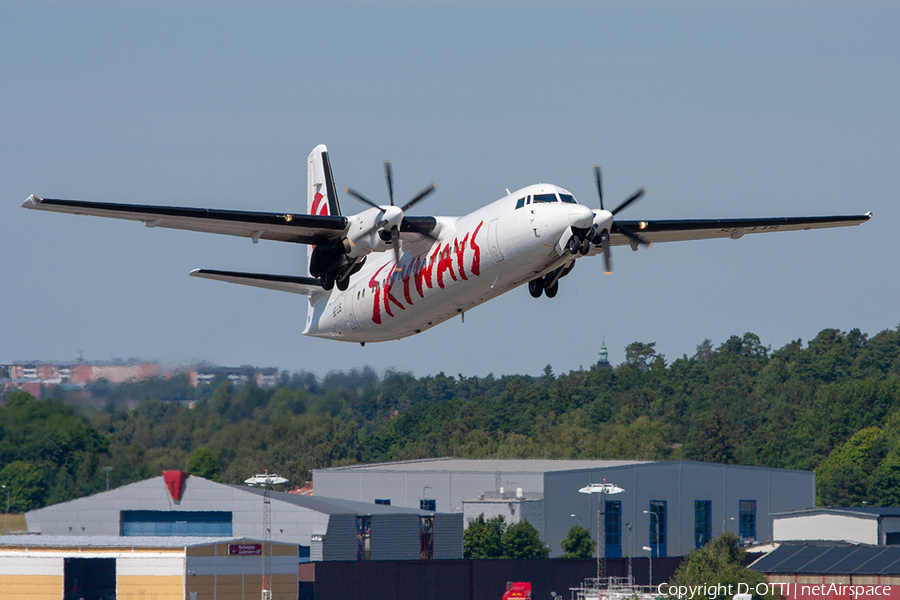 Skyways Express Fokker 50 (SE-LIS) | Photo 267093