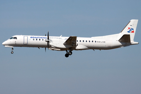 BRA - Braathens Regional Airlines SAAB 2000 (SE-LSB) at  Stockholm - Arlanda, Sweden