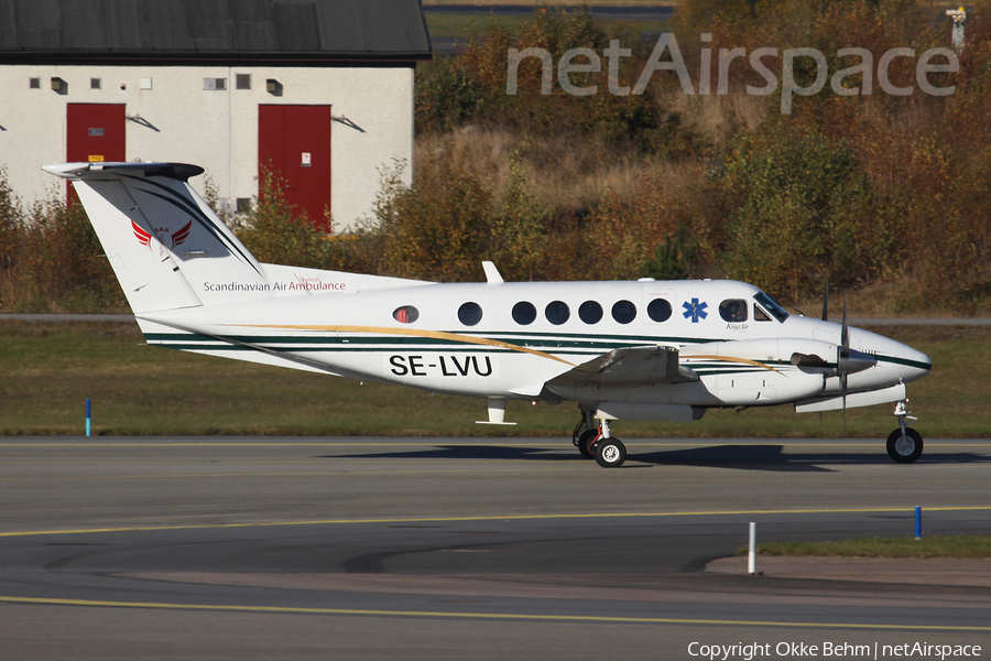 Scandinavian Air Ambulance Beech King Air B200 (SE-LVU) | Photo 92446