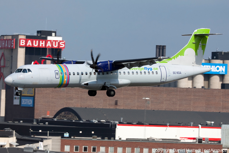 Sverigeflyg (NextJet) ATR 72-500 (SE-MDA) | Photo 529763