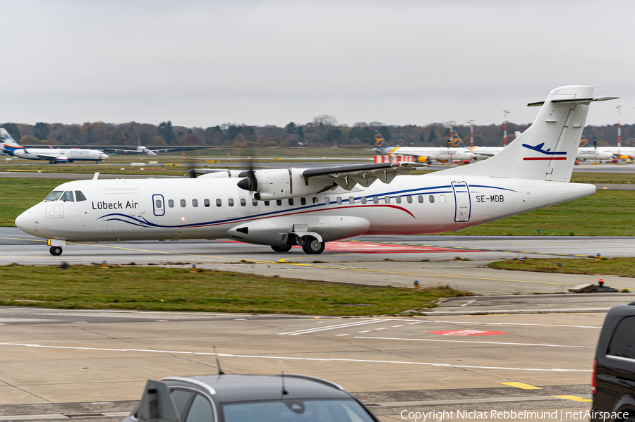 Lübeck Air ATR 72-500 (SE-MDB) | Photo 413245