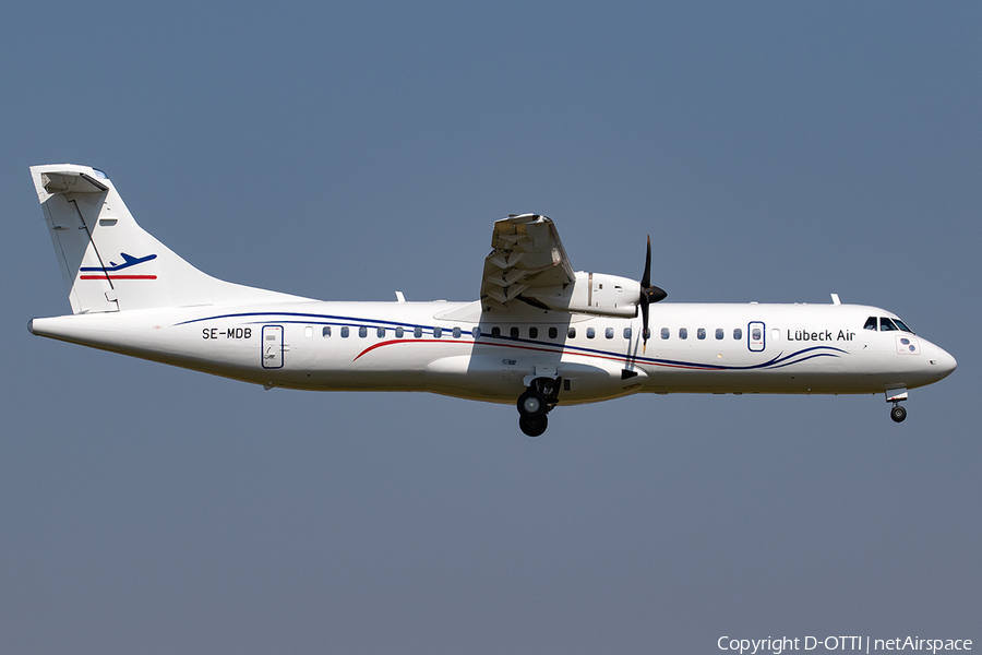 Lübeck Air ATR 72-500 (SE-MDB) | Photo 397850