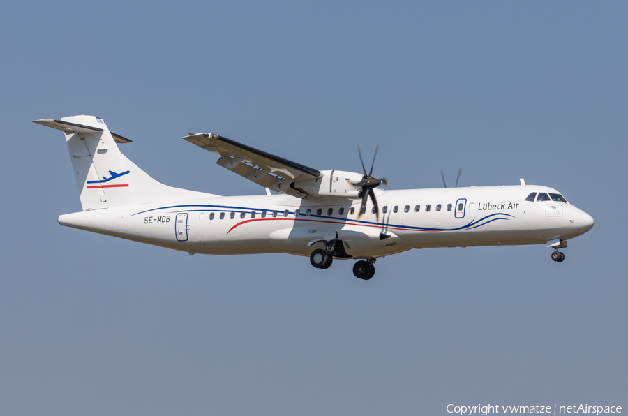 Lübeck Air ATR 72-500 (SE-MDB) | Photo 397857