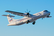 Lübeck Air ATR 72-500 (SE-MDB) at  Lübeck-Blankensee, Germany