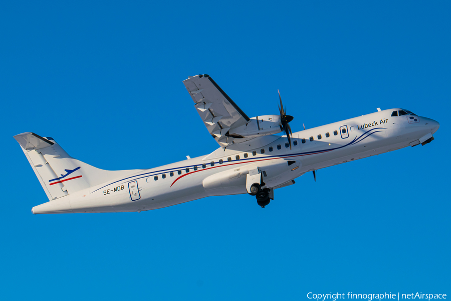 Lübeck Air ATR 72-500 (SE-MDB) | Photo 430186