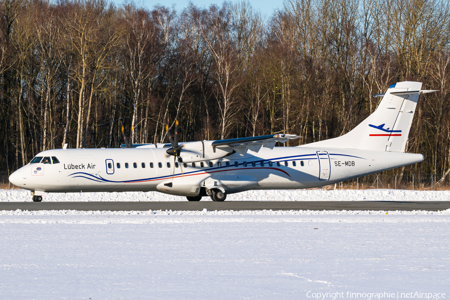 Lübeck Air ATR 72-500 (SE-MDB) | Photo 430187