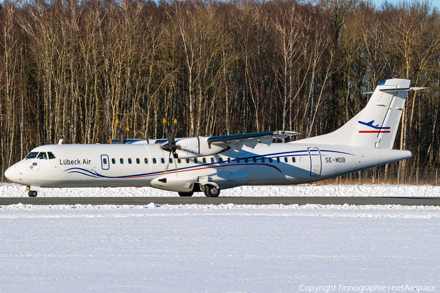 Lübeck Air ATR 72-500 (SE-MDB) | Photo 430188