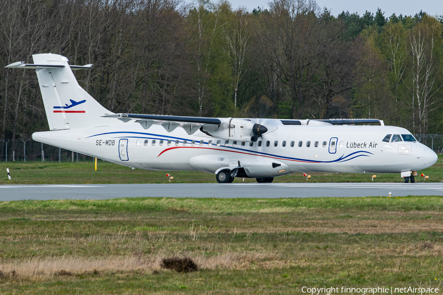 Lübeck Air ATR 72-500 (SE-MDB) | Photo 445631
