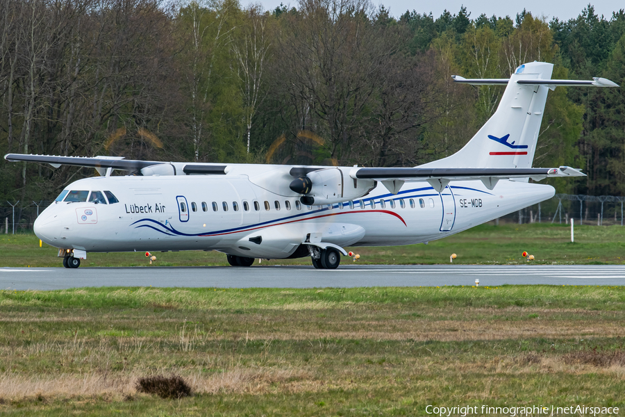 Lübeck Air ATR 72-500 (SE-MDB) | Photo 445632