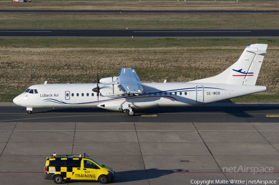 Lübeck Air ATR 72-500 (SE-MDB) | Photo 410007