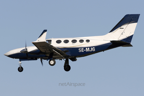 Hummingbird Aviation Services Cessna 414A Chancellor (SE-MJG) at  Oslo - Gardermoen, Norway