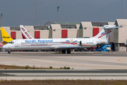 Nordic Regional McDonnell Douglas MD-87 (SE-RBA) at  Palma De Mallorca - Son San Juan, Spain