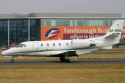 (Private) Cessna 560XL Citation Excel (SE-RCL) at  Farnborough, United Kingdom