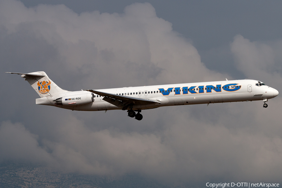 Viking Airlines McDonnell Douglas MD-83 (SE-RDE) | Photo 201186