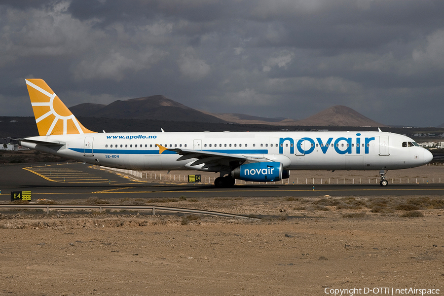 Novair Airbus A321-231 (SE-RDN) | Photo 271210