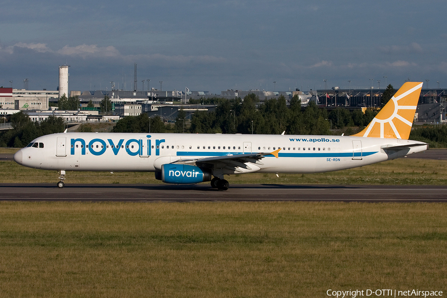 Novair Airbus A321-231 (SE-RDN) | Photo 267454