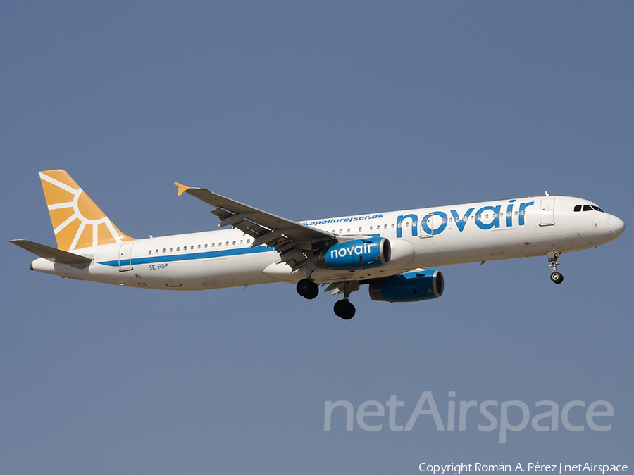 Novair Airbus A321-231 (SE-RDP) | Photo 282292