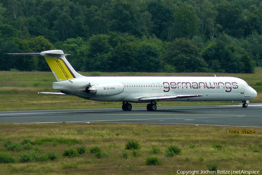 Germanwings McDonnell Douglas MD-82 (SE-RDR) | Photo 138608