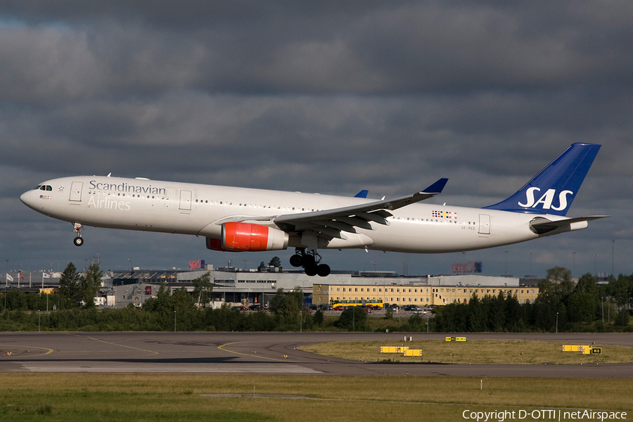 SAS - Scandinavian Airlines Airbus A330-343X (SE-REE) | Photo 267456