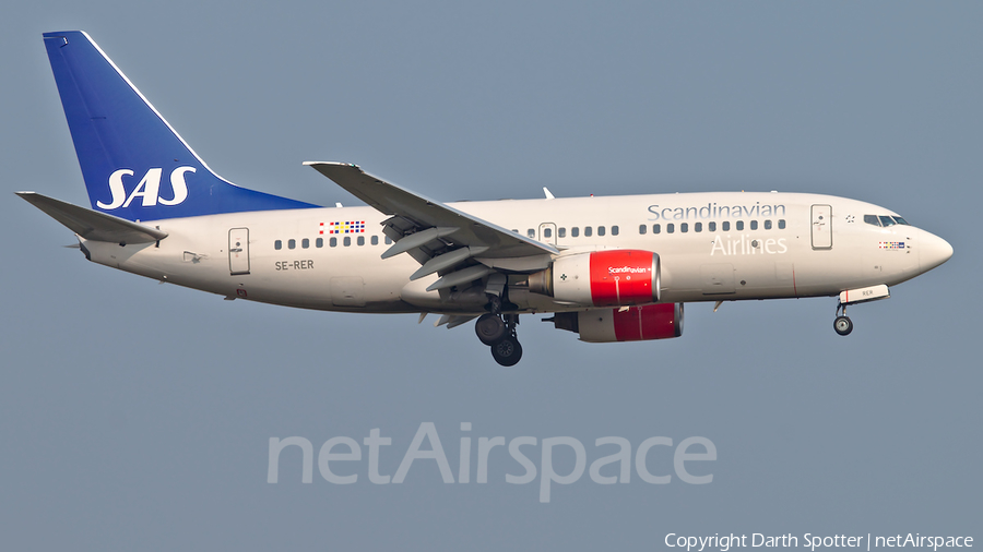 SAS - Scandinavian Airlines Boeing 737-7BX (SE-RER) | Photo 362333
