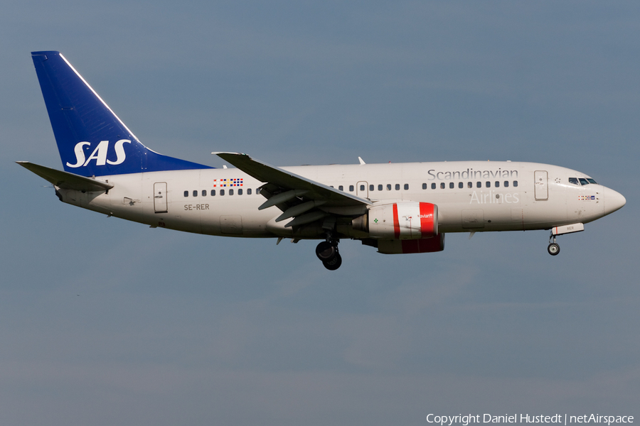 SAS - Scandinavian Airlines Boeing 737-7BX (SE-RER) | Photo 453855