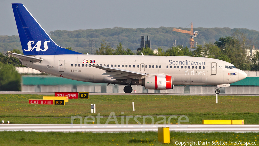 SAS - Scandinavian Airlines Boeing 737-7BX (SE-RER) | Photo 263179