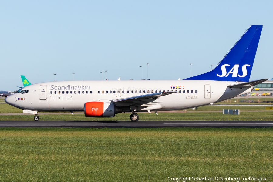 SAS - Scandinavian Airlines Boeing 737-7BX (SE-RES) | Photo 291590