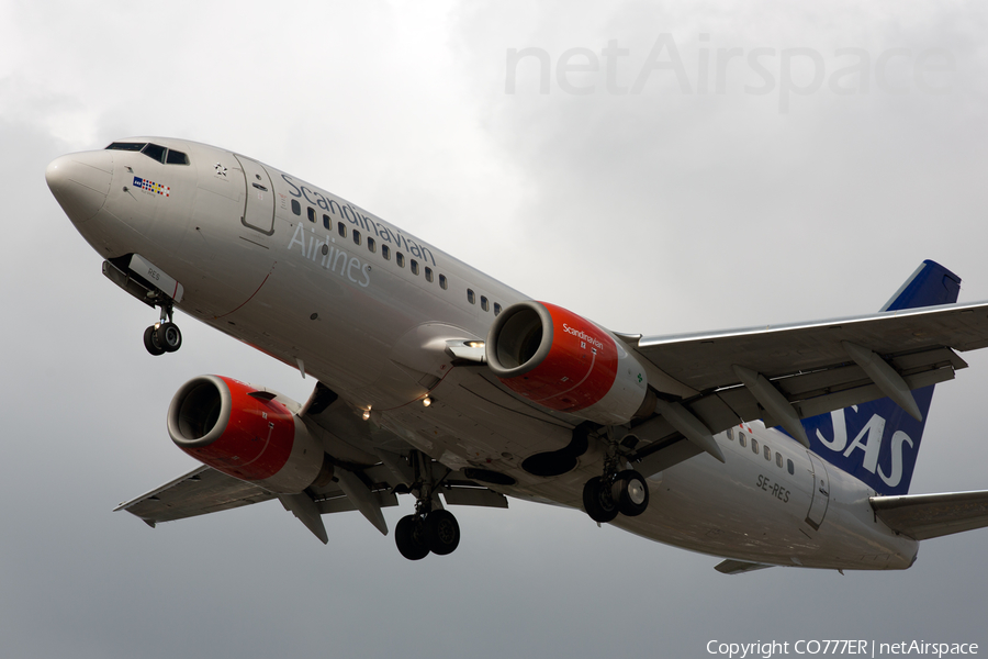 SAS - Scandinavian Airlines Boeing 737-7BX (SE-RES) | Photo 52697