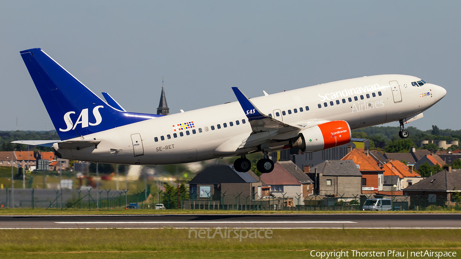 SAS - Scandinavian Airlines Boeing 737-76N (SE-RET) | Photo 204016