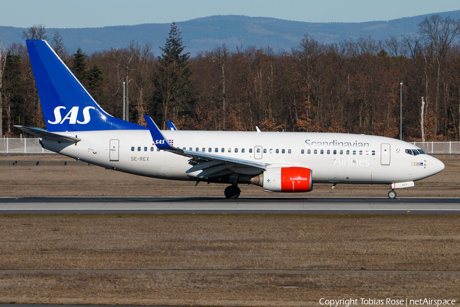 SAS - Scandinavian Airlines Boeing 737-76N (SE-REX) | Photo 304801