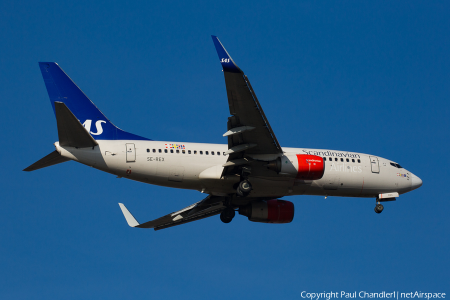 SAS - Scandinavian Airlines Boeing 737-76N (SE-REX) | Photo 222767
