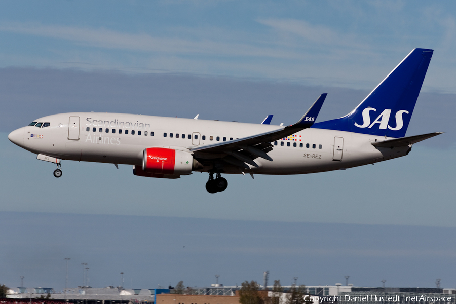 SAS - Scandinavian Airlines Boeing 737-76N (SE-REZ) | Photo 422247