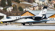 EFS European Flight Service Cessna 680 Citation Sovereign (SE-RFH) at  Samedan - St. Moritz, Switzerland