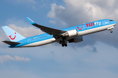 TUIfly Nordic Boeing 767-38A(ER) (SE-RFR) at  Stockholm - Arlanda, Sweden